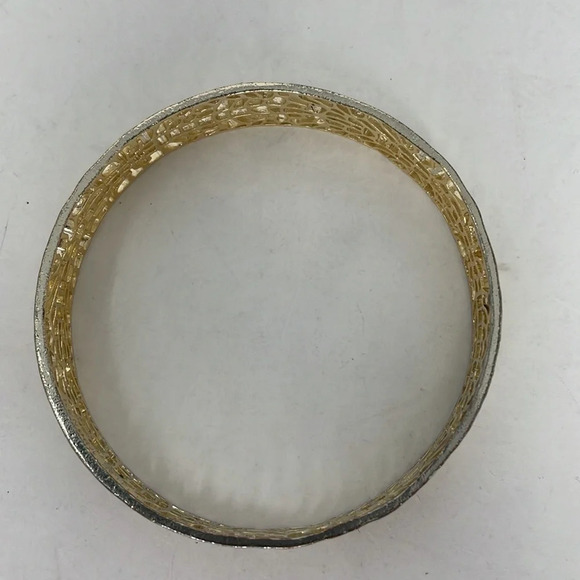 Kendra Scott Bracelet Bangle Filagree Gold Plated - Picture 7 of 13